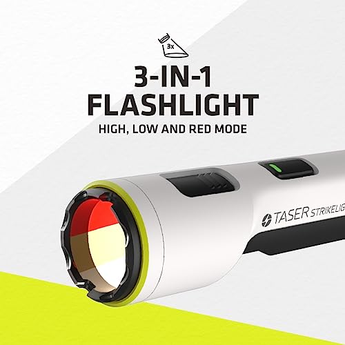 TASER StrikeLight 2 Portable Self-Defense Flashlight (White)