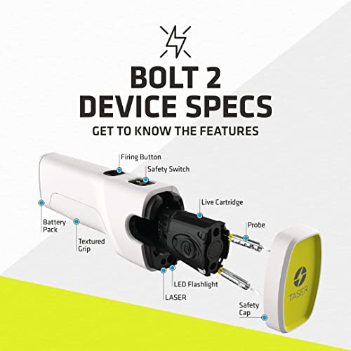 TASER Bolt 2 | Self-Defense Kit | Portable, Lightweight