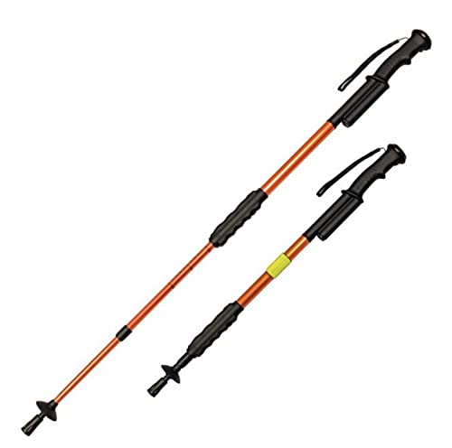 Adjustable Walking Stick with Stun Device & Flashlight