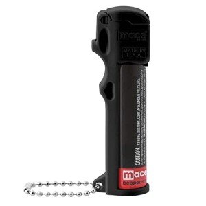 Mace Pepper Spray Key Chain - Black 18g