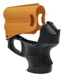 Compact Pepper Gel Launcher with Flashlight