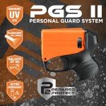 Compact Pepper Gel Launcher with Flashlight