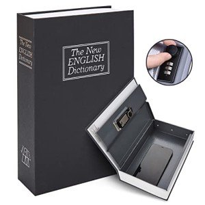 Combination Lock Dictionary Diversion Money Safe Box