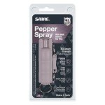Compact Keychain Pepper Spray - Quick Release, Finger Grip