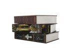 Chinoiserie Hidden Book Safe with Lock