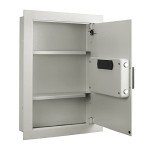 In-Wall Safe with LED Keypad for Security