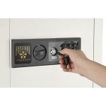 In-Wall Safe with LED Keypad for Security