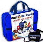 Emergency Roadside & First Aid Kit - 90 Pieces