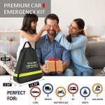 24-in-1 Car Emergency Safety Kit and Tools