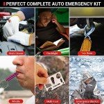 24-in-1 Car Emergency Safety Kit and Tools