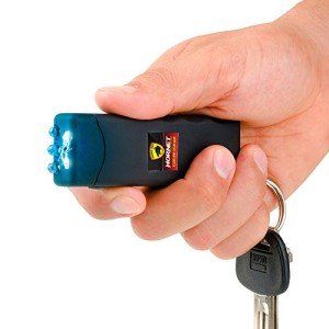 Hornet Micro Stun Gun Keychain with Flashlight