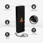 Hornet Micro Stun Gun Keychain with Flashlight