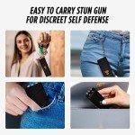 Hornet Micro Stun Gun Keychain with Flashlight