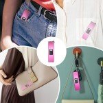 Pink USB Rechargeable Keychain Stun Gun for Women