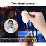 Evershop Rechargeable 130dB Personal Alarm Keychain