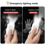 Evershop Rechargeable 130dB Personal Alarm Keychain