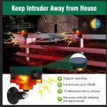 ChunHee Solar Motion Sensor Alarm Light