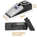Portable Door Stop Alarm – 3-Pack Security Set