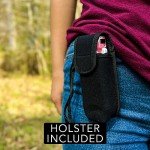 Pink Stun Gun for Women with Alarm & Flashlight