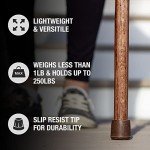 Handcrafted Red Oak Trekking Pole for All Users