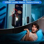 120dB Door Alarms (2-Pack) for Safety