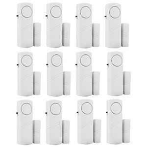 Window and Door Security Alarm System (12 Pack)
