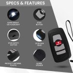 Avenger Mini Stun Gun Keychain Alarm for Women