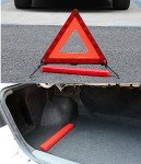 Reflective Roadside Safety Triangle Kit (Set of 3)