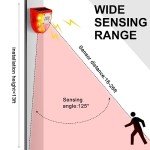 Solar Motion Alarm System with Sound and Strobe