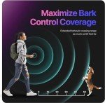 Dog Bark Control Device with Triple Sonic Sensors