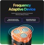 Dog Bark Control Device with Triple Sonic Sensors