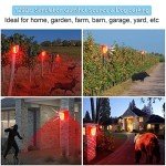 2 Pack Solar Security Alarm Lights with Sounds