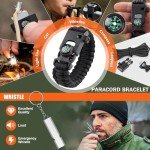 12-in-1 Survival Kit for Outdoor Emergencies