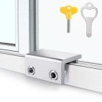 Sliding Window Locks with Key - Adjustable Security