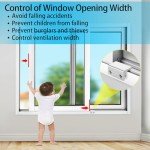 Sliding Window Locks with Key - Adjustable Security