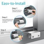Sliding Window Locks with Key - Adjustable Security