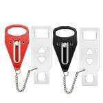 Portable Door Lock - 2 Pack - Extra Privacy & Safety