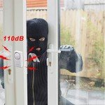 WSDCAM Door and Window Alarm for Home Wireless Alarm Security System Magnetic Alarm Sensor Close Door Reminder Loud 110 dB, 4-in-1 Mode Window Alarms 10 Pack