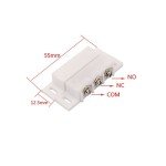Magnetic Reed Switch Set for Door Alarms