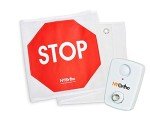 NYOrtho Door Guard Alarm Stop Sign Banner 60