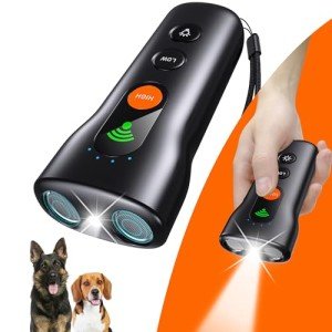 3-in-1 Ultrasonic Dog Bark Deterrent Device