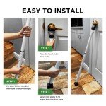 Adjustable 2-in-1 Door Jammer Security Device