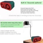 HULPPRE Solar Motion Sensor Alarm with Strobe Light