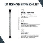 SABRE Adjustable Door Security Bar with Alarm