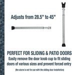 SABRE Adjustable Door Security Bar with Alarm