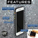 High Voltage Stun Gun Flashlight with Alarm