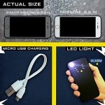High Voltage Stun Gun Flashlight with Alarm