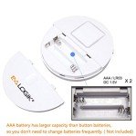 EVA LOGIK Ultra-Thin Window Alarm - 4 Pack