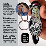 MUNIO Self Defense Keychain Kit - Sugar Skulls