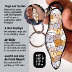 MUNIO Self Defense Keychain - Portable Kubotan